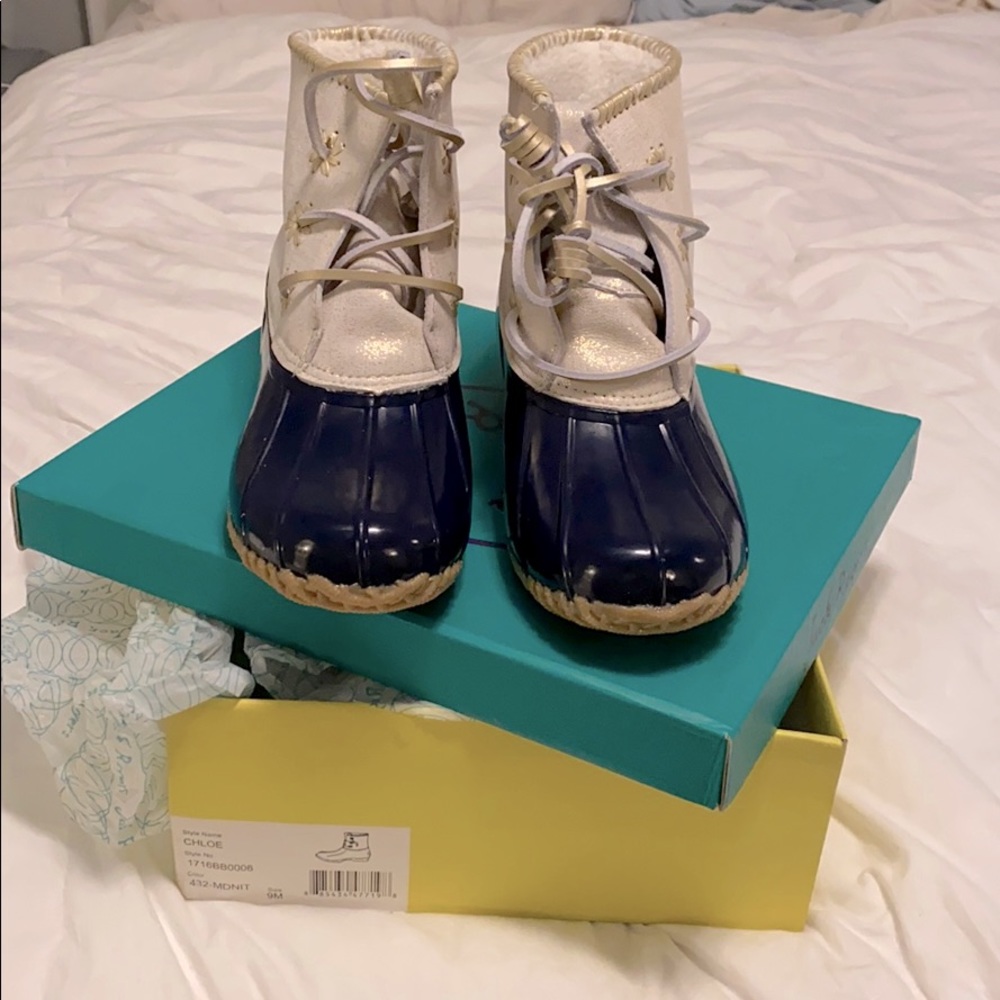 Jack Rogers Duck Boots/Rain Boots Never Worn